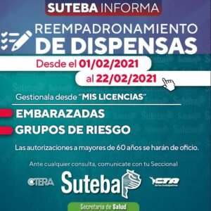 Informe Actualizado Sobre DISPENSAS Paso A Paso Para Realizar El